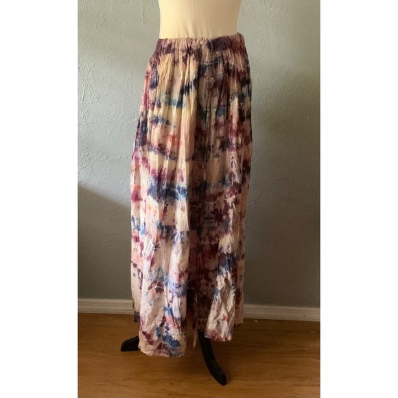 BillaBong Maxi Women Tie Dye Skirts, Size M, Multicolor, Cotton, BILLABONG. - Picture 2 of 10